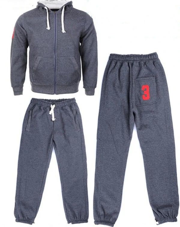 Высококачественный Спортивный костюм с большими лошадьми мужская спортивная