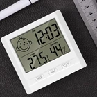 Цифровые часы Smile Face, большие электронные настольные часы с ЖК-дисплеем и термометром