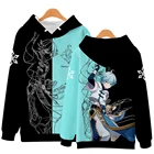 Толстовка с длинным рукавом 3D для мужчин и женщин