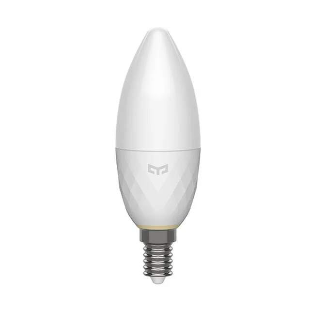 Smart Candle Light Интеллектуальный светильник Mijia Yeelight, умный прожектор, умная лампа E14, работает с Yeelight ateway для приложений Mi Home - Цвет: Smart Candle Light