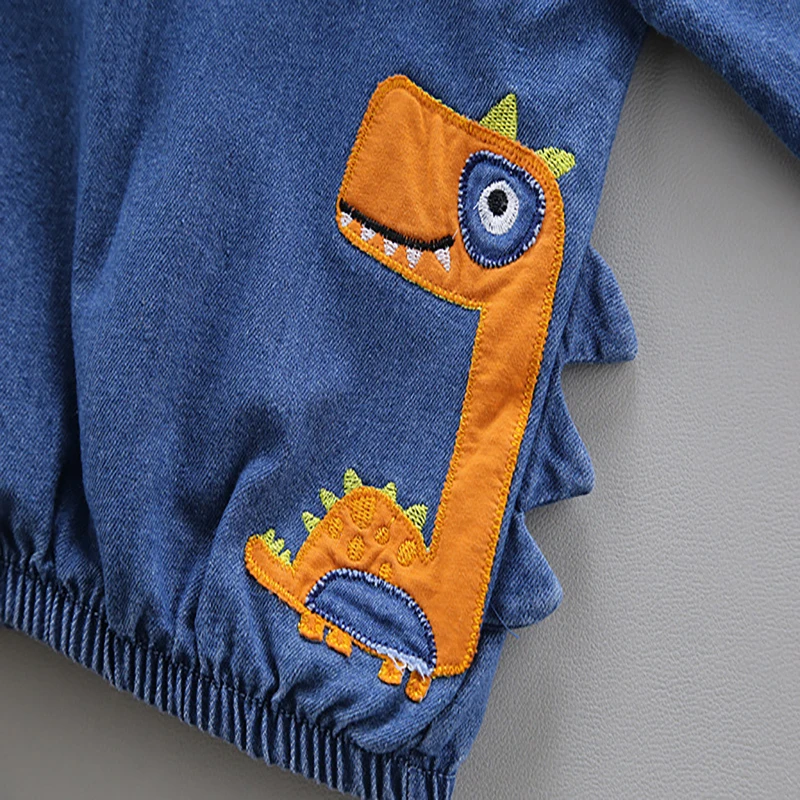 

Baby Boy clothes Children Denim Suit 3pcs Kids jacket childrens Clothing Sets Fashion sports Toddler suit Baby Hooded jacket