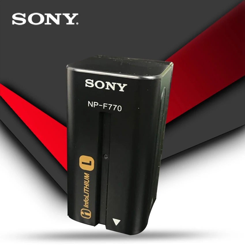 Оригинальный аккумулятор Sony NP-F770 NP F770 NPF770 F750 CCD-TRV58 TRV110K TRV26E Z1 V1J Z1P DCR-VX2100 FX1 с