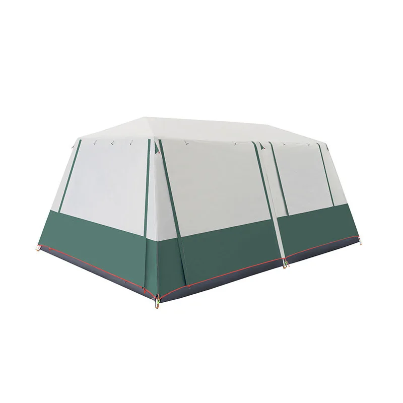

8-10 Person Use Automatic Outdoor Camping Rainproof Two Bedrooms One Living Room Beach Tent Sun Camping Tent Tienda De Campaa