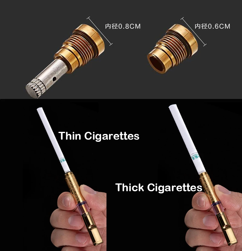 Zobo семислойная очистка сигаретный фильтр держатель для сигарет курения два