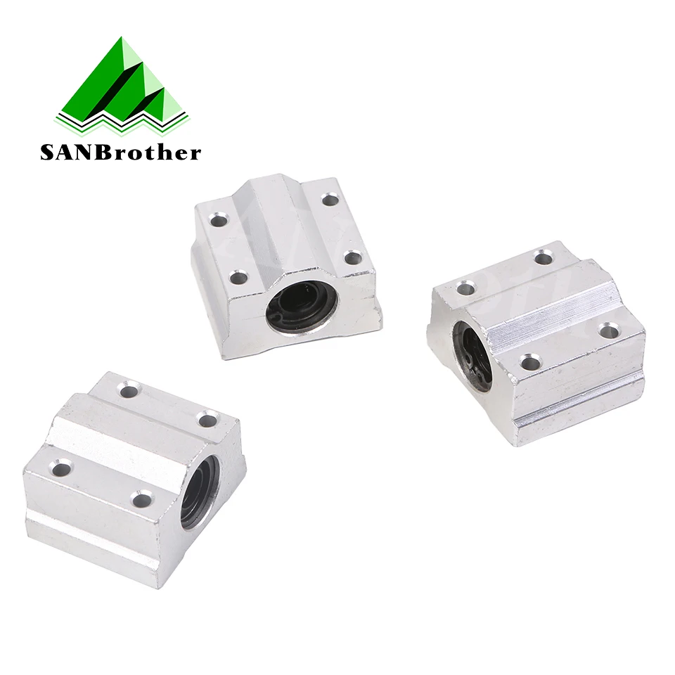 Втулка скользящего блока 4 шт. линейного движения шариковых подшипников SC8UU SCS8UU