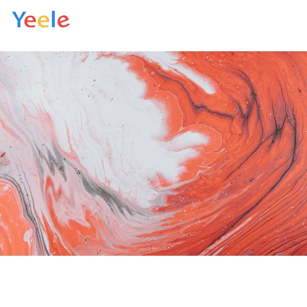 Yeele Абстрактная живопись фотосессия оранжевый лисий хвост фотографии фоны