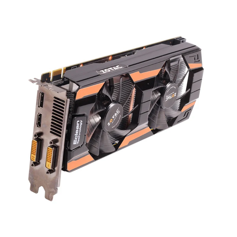 Видеокарта ZOTAC GTX660 2G D5 2 Гб процессор Thunderbolt Edition GPU 660 бит видеокарта GDDR5 2GD5 DVI HDMI DP GTX