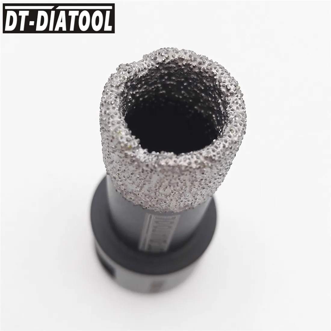 DT-DIATOOL вакуумной пайки алмазного сухого бурения коронки отверстие пилы M14 или 5/8-11 резьбовые сверла для керамической плитки фарфора