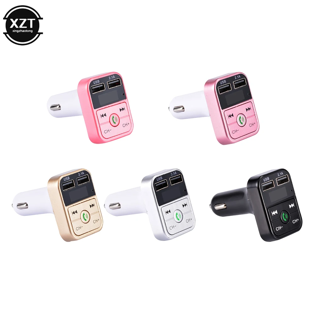 

Автомобильное зарядное устройство с двумя Usb-портами, FM-передатчик, Автомобильный MP3-плеер с функцией громкой связи, зарядное устройство для...