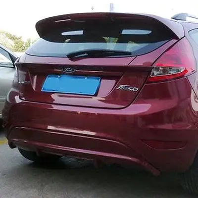 Fiesta MK7 задний спойлер на крыло крышу светодиодный светильник кой для Ford Hatcback 2008-2012