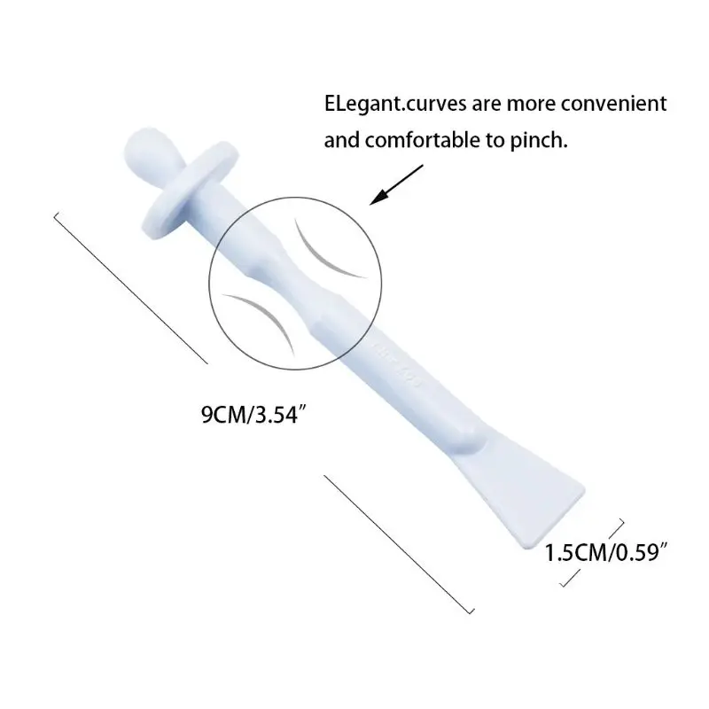 

10Pcs/Set 2 In 1Nasal Hair Remover Cleaning Plastic Nose Wax Applicator Sticks Professional Effective Safe Beauty Tools A0NC