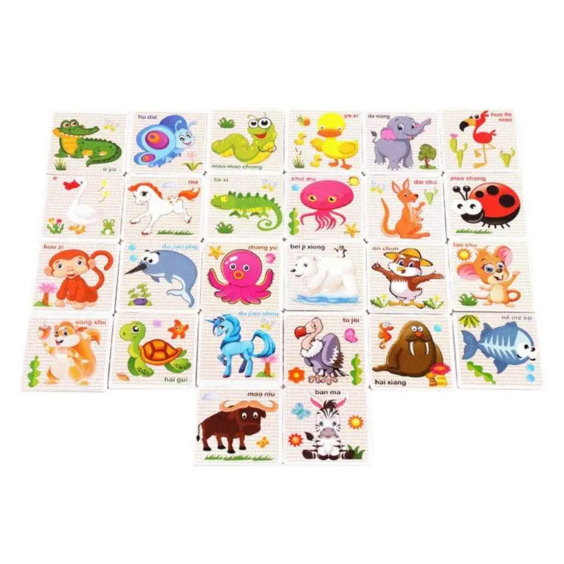 Развивающая игрушка пазл животные для детей дошкольного возраста|Язык| |