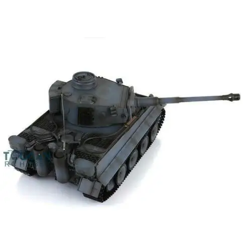 

US Stock Henglong 1/16 Scale Gray 6.0 Infrared Combat System German Tiger I RTR RC Tank 3818 Model TH12448-SMT5