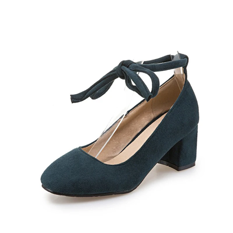  Выпуклое стекло большие дамские туфли на высоком каблуке для женщин женская