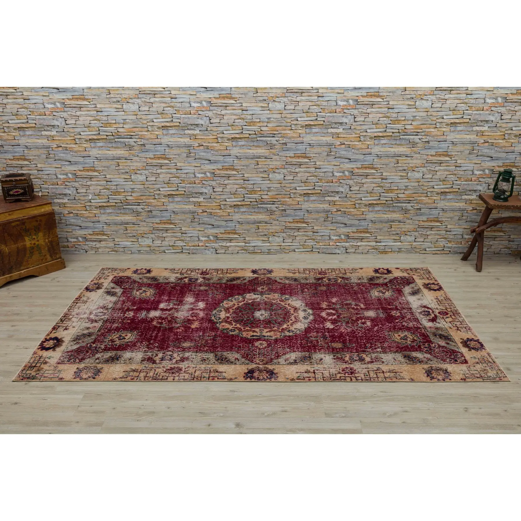 

2578-Unique-Perfect Turkish Traditional floral design Real handmade Wool Rug, Unique Area Rug Livingroom Bedroom Kitchen Rug,