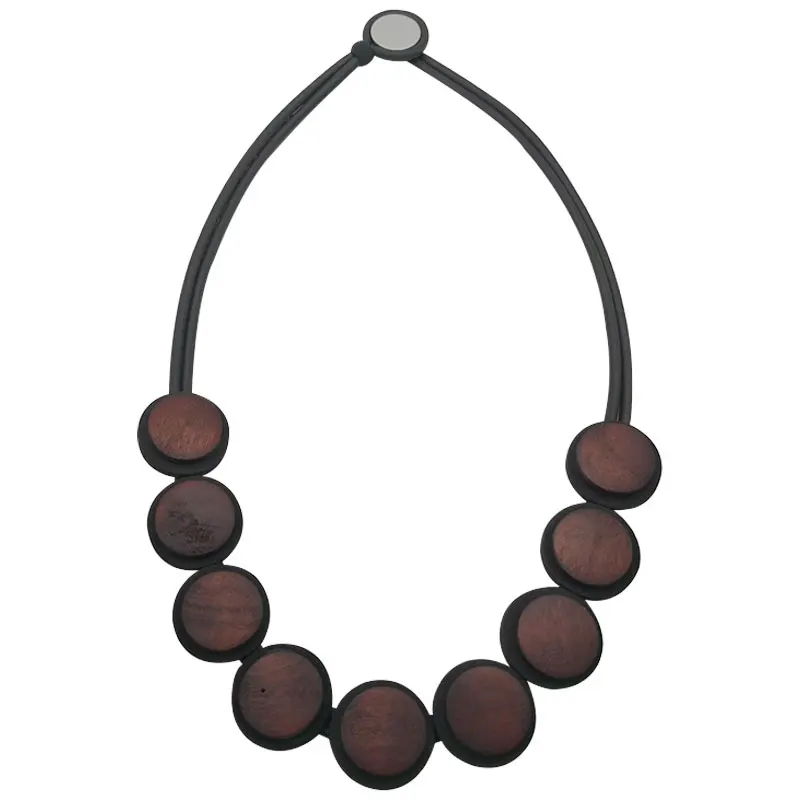 Ожерелье YD &amp YDBZ женское из черной кожи простой круглый чокер сделай сам