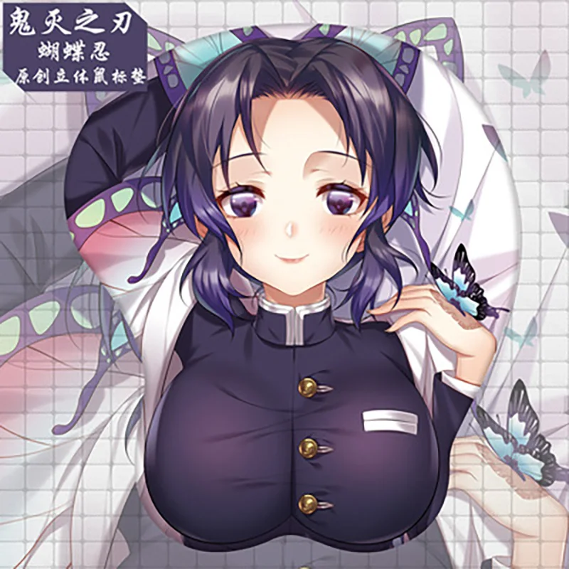 

Игрушечные фигурки для детей, рассекающие демонов, киметасу, No Yaiba Kochou Shinobu GK, бюст, Коллекционная модель, ПВХ кукла, аниме фигурки