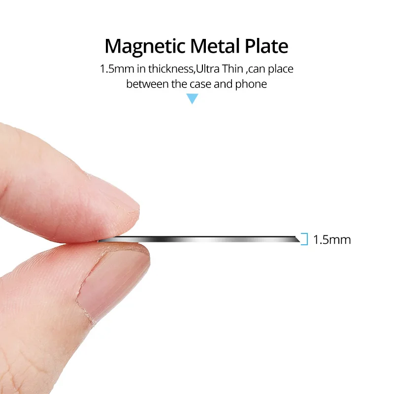 metal plate for magnetic car phone holder magnet stand iron sheet disk sticker for magnetic mobile phone holder mount free global shipping