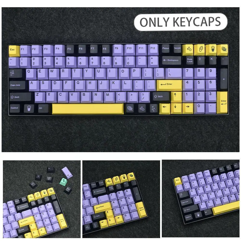 Колпачки для клавиш GMK Taro 1 комплект колпачки с сублимационной печатью пропускная