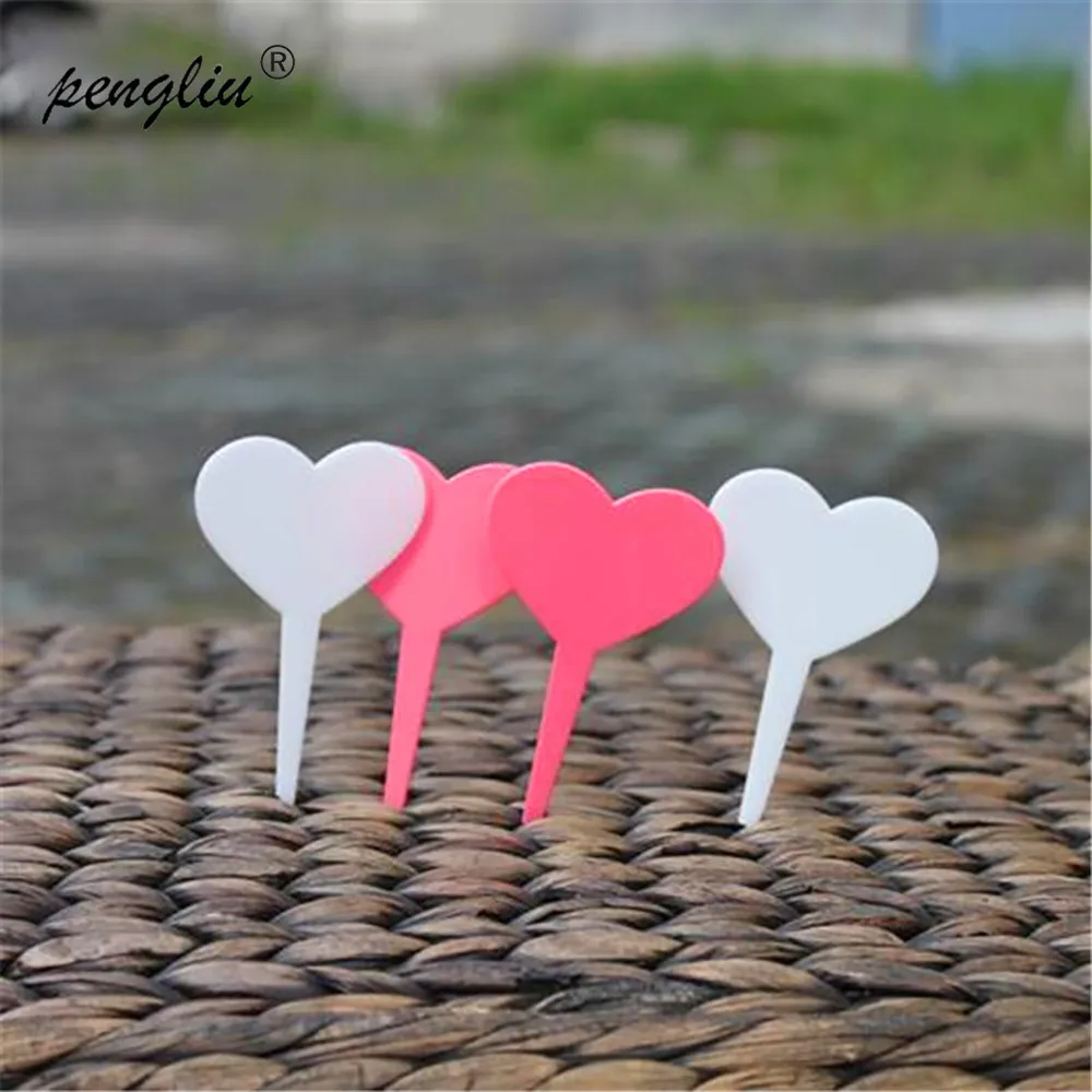 20pcs PACK садовый инструмент 4 5 см x 8 завод любовь метки лоток питомник