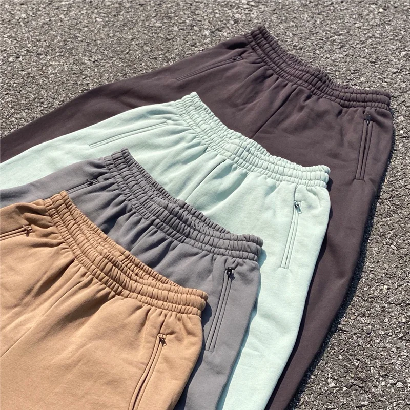 Однотонные спортивные брюки для мужчин и женщин сезон 6 1:1 высококачественные