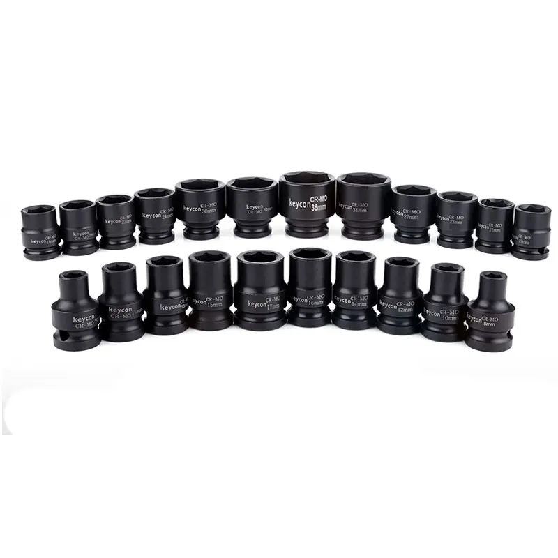 Ne Pcs 1/2 &quotкороткие ударные розетки 6 точечные электрические пневматические
