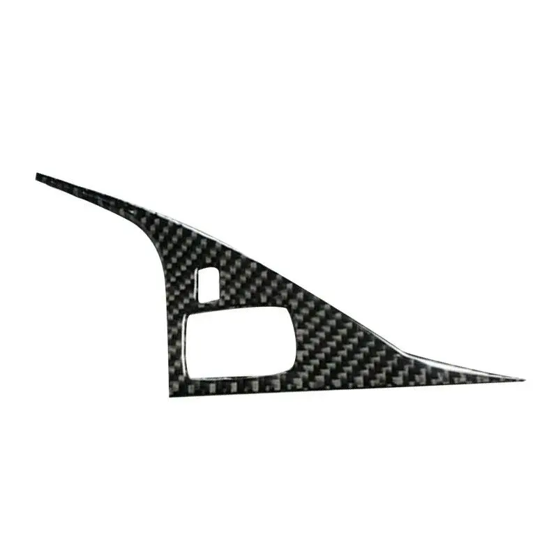 pcmos 2020 Real Carbon Fiber Interior StickersDrive Panel Cover Trim Fit For Infiniti Q50 2014-2018 Mouldings Black | Автомобили и