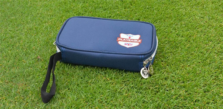 PLAYEAGLE синий нейлоновые сумки для игры в гольф Легкий Гольф мешок метки мяча