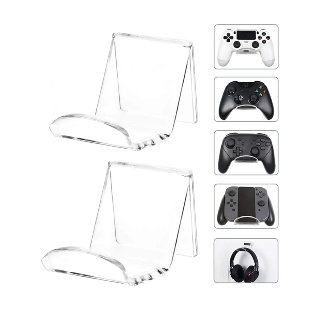 

New Wall-Mounted Handle Hanger Game Controller Bracket Game Bracket Acrylic Headphone Gamepad Joypad Rack Support