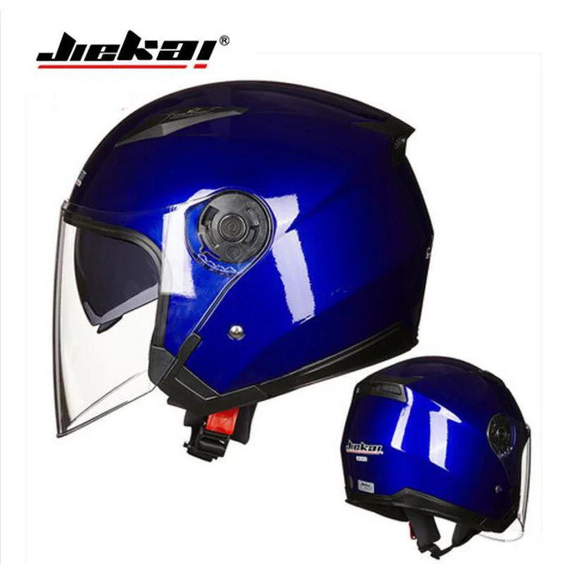 Dual visor unisex Motorcycle helmet JIEKAI electric bicycle motor bike Accessories Seasons scooter Moto helmets | Автомобили и