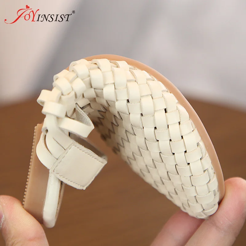 Сандалии для девочек с заклепками модные милые детские босоножки принцессы