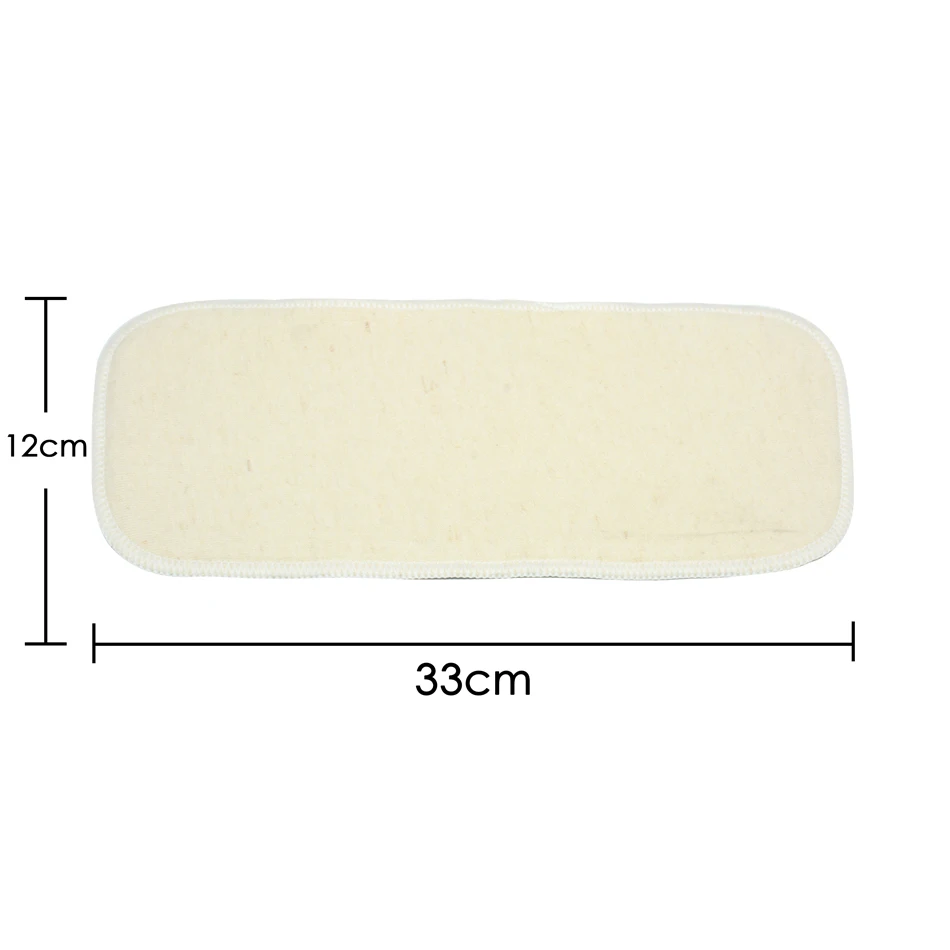 Пеньковый подгузник для подгузников HappyFlute чехол одного размера карманный 33x12