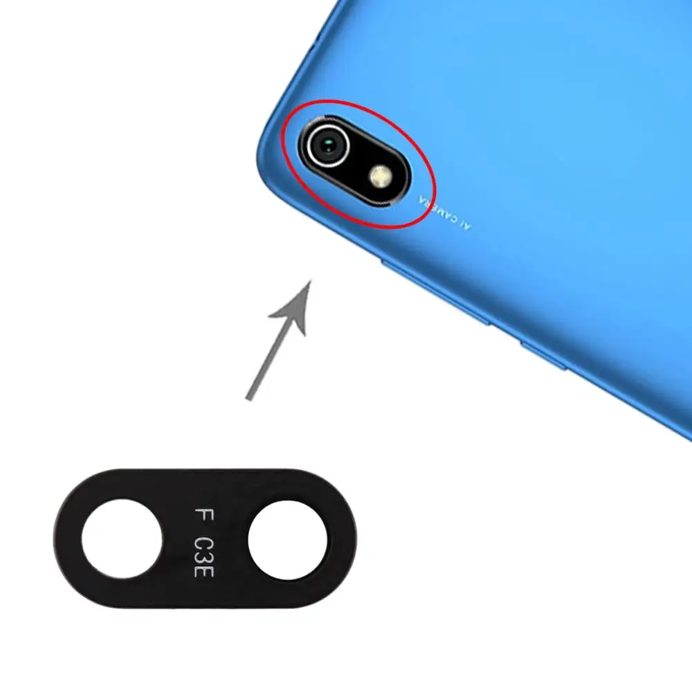 

10 PCS Back Camera Lens for Xiaomi Redmi 7A