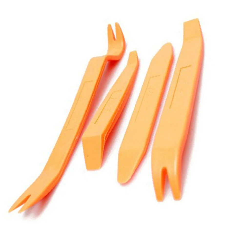 

Auto Door Clip Panel Trim Removal Tool Kits Navigation Disassembly Seesaw Car Interior Plastic Seesaw Conversion Tool 4 Sets