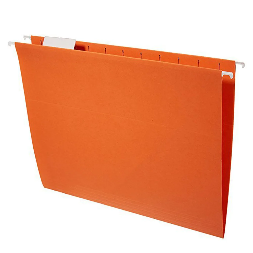 

100pcs Label Film Bendable Professional Durable Office PVC File Index Hanging Smooth Crafts Transparent Convenient