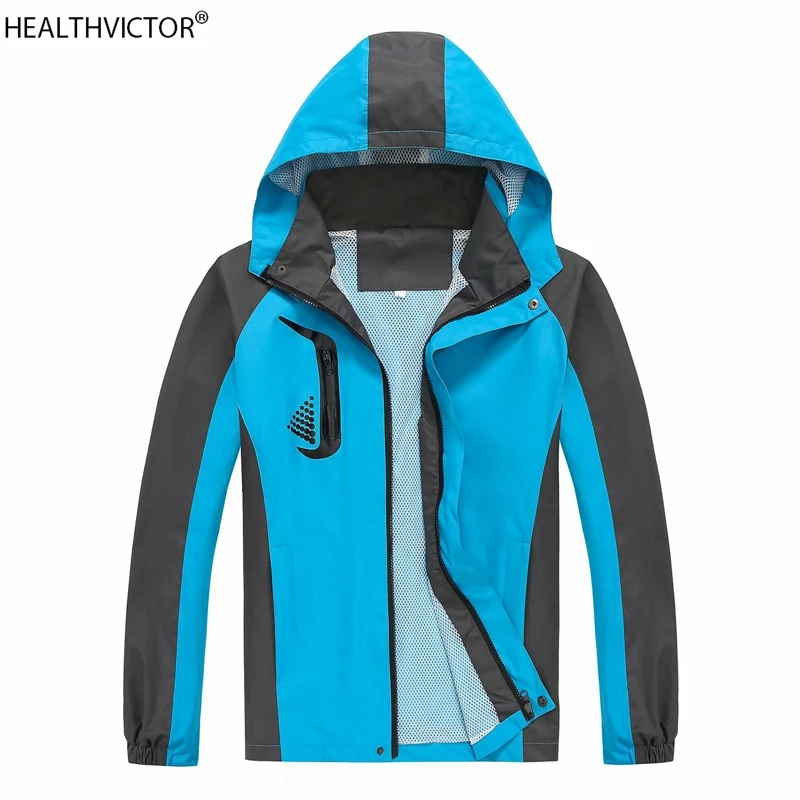 

Ветровка водонепроницаемая унисекс, уличная одежда на молнии для походов и отдыха на природе