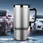 80% горячая Распродажа 500 мл 12 В Автомобильная кружка для воды из нержавеющей стали с подогревом автомобиля чайник кружка для кофе с подогревом