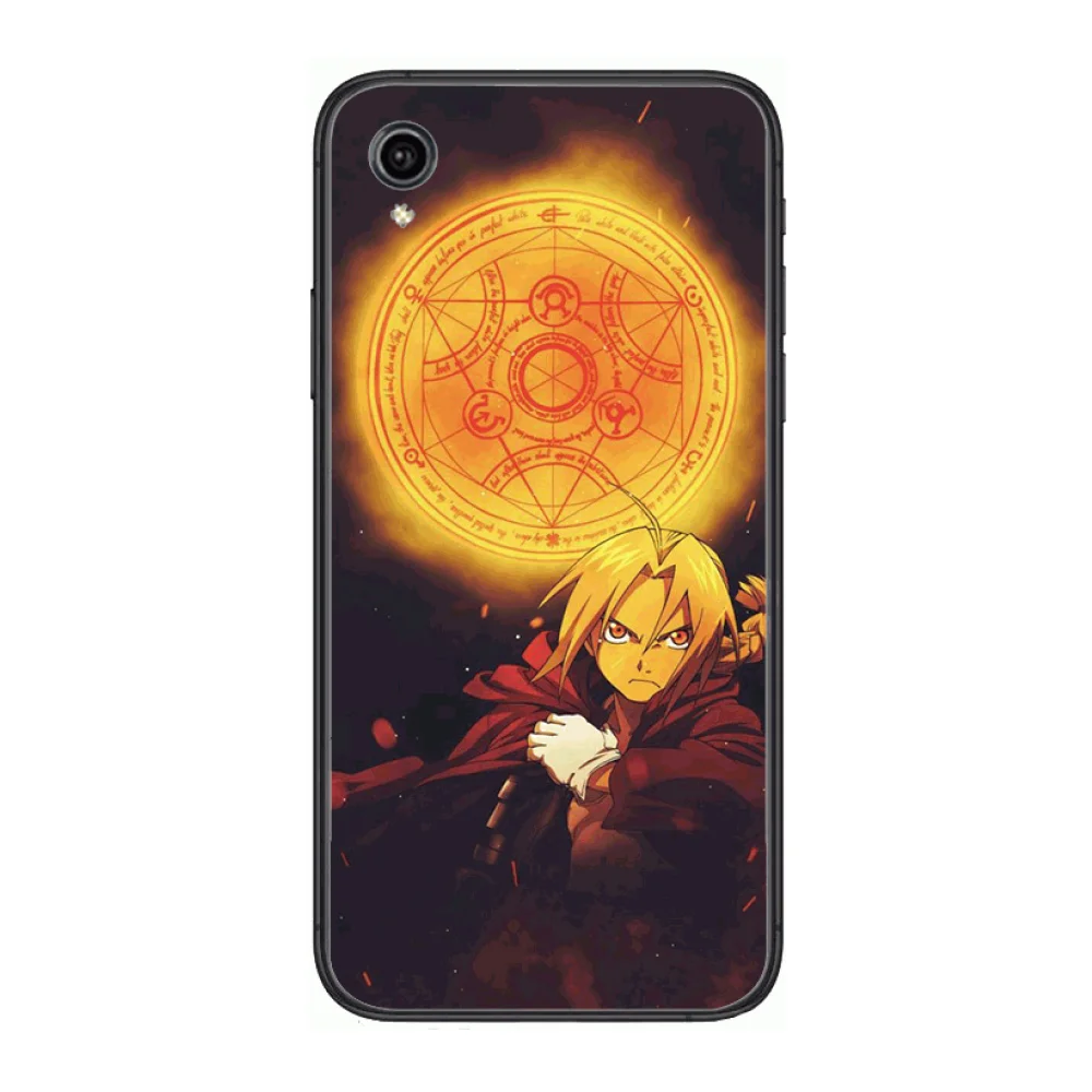 

Anime Fullmetal Alchemist Style Style Phone Cases cover For VIVO X50 30 Y97 91 93 85 83 81 79 73 V 17 15 9 S7 U3X black Cov