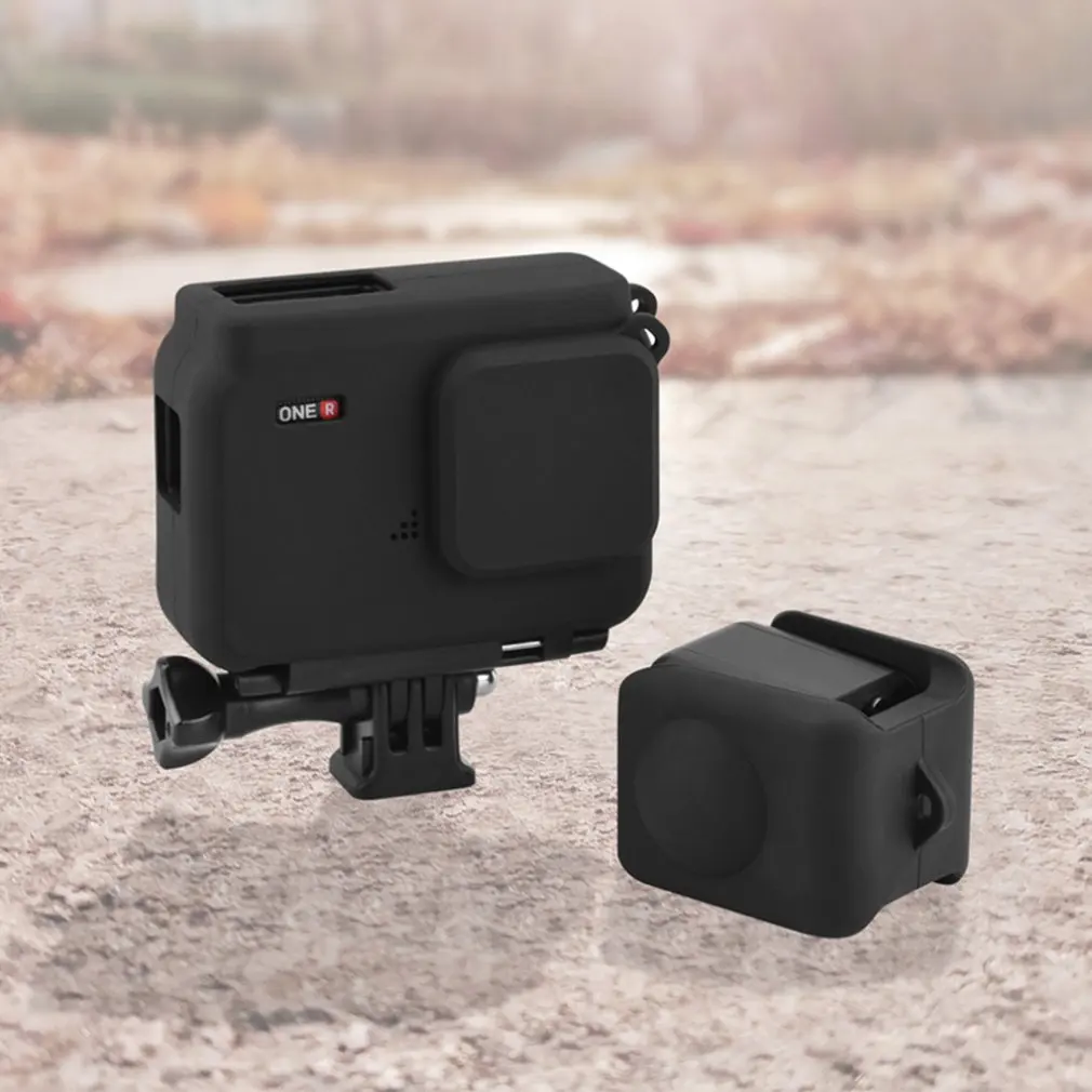 

3 Pcs/Set Dual Version Lens Cap + Silicone Case EWB7637+EWB7638+EWB7639 Lens Cover Accessories Dust-Proof Anti-Fall