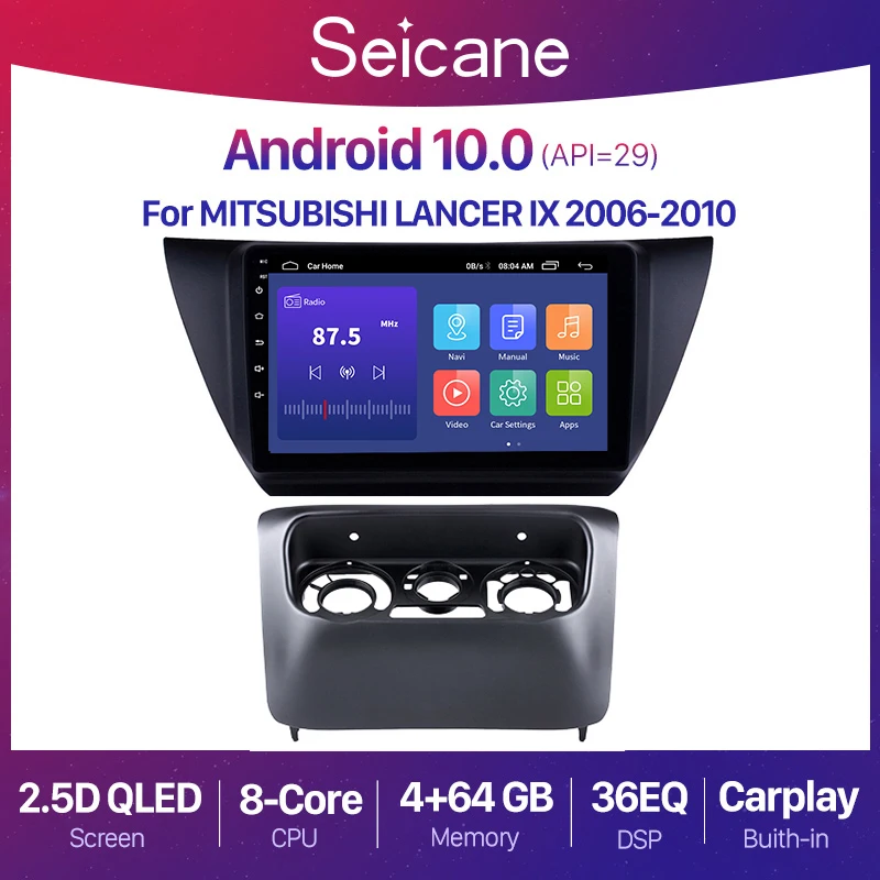 Seicane Android 10 0 9 дюймов 2 + 32G Авто Радио Стерео GPS навигационная система плеер для
