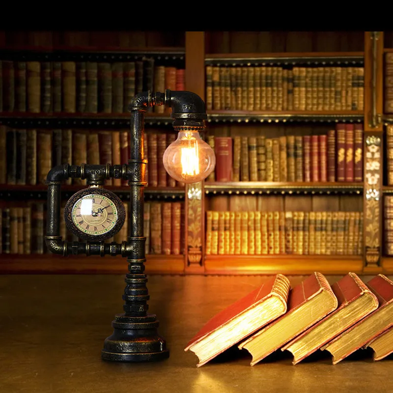Настольная лампа в американском стиле античная фермерская кухня обеденная