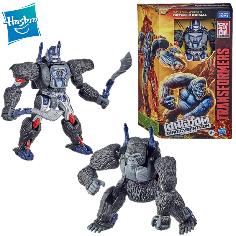 Экшн фигурки Hasbro Трансформеры из серии Кибертрон серия Optimus Primal Cyclonus Prime Megatron