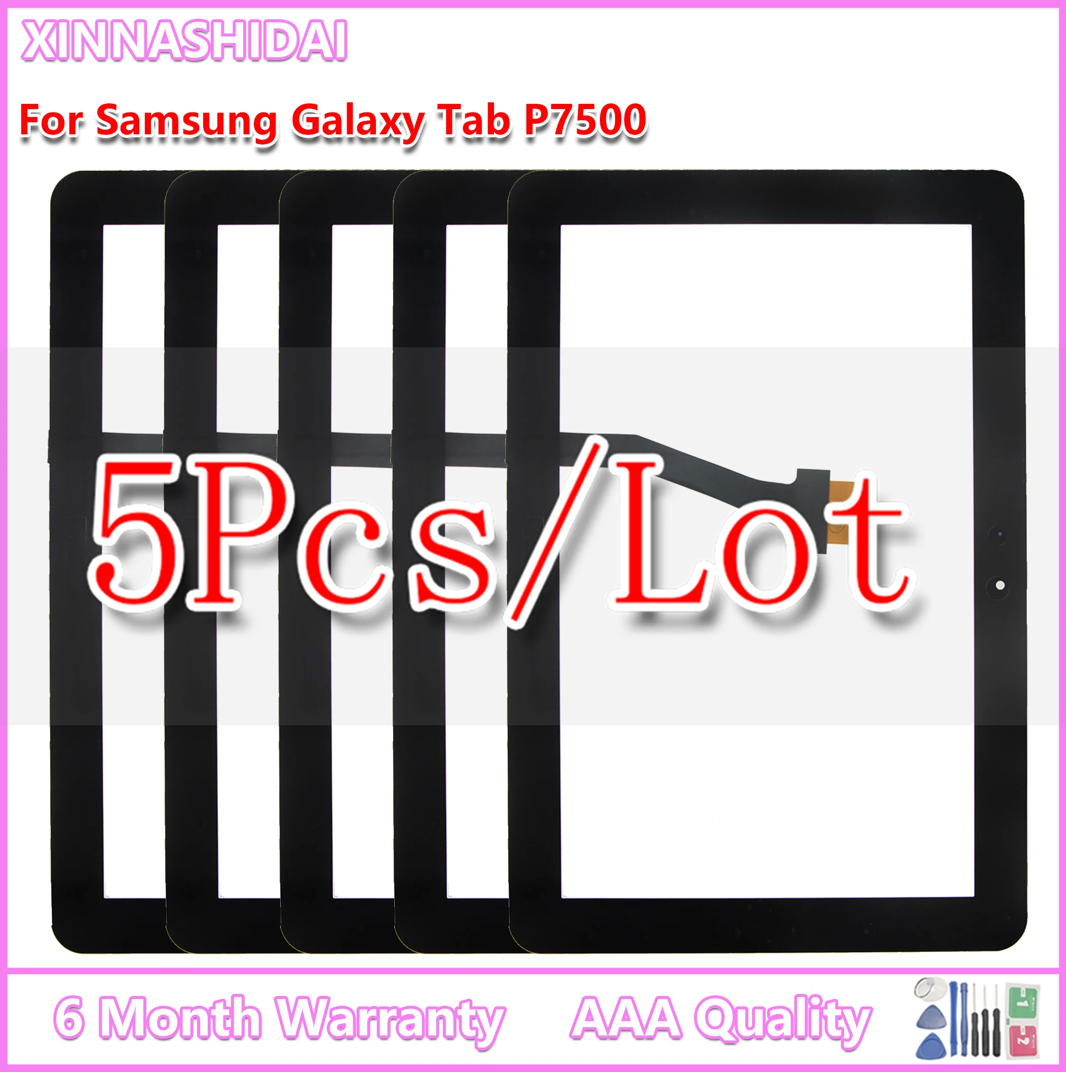 5/шт. Новый сенсорный экран P7500 для Samsung Galaxy Tab 10 1 &quotP7500 P7510 Сенсорная панель