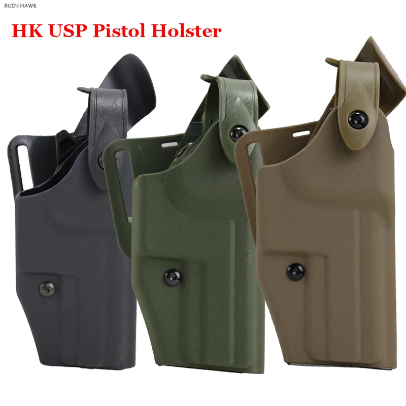 

Hunting Pistol Tactical Gun Case Military HK USP Army Gun Belt Holster Hand Gun Accessories Right Hand Waist Holster