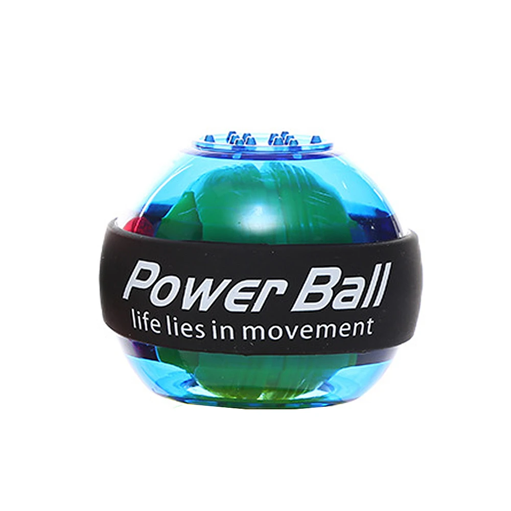 LED Wrist ball Trainer Relax Gyroscope Ball Strengthener Muscle Power Ball Gyro Arm Exercise Machine Gym Fitness Equipment