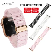 Ceramic Bracelet Strap for Apple Watch 6 5 Band 40mm 44mm wristband strap For Apple watch 38mm 42mm Smartwatch iwatch 3 SE band