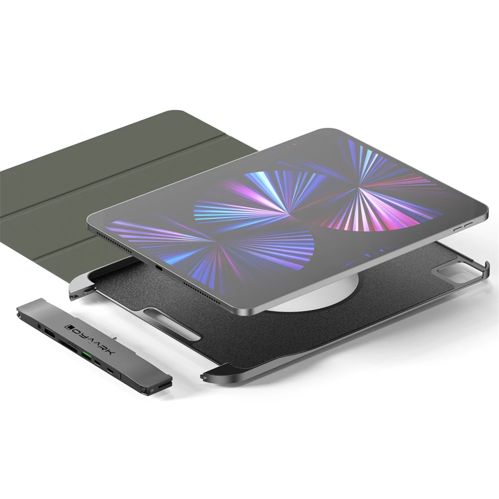 Многофункциональный чехол для Ipad Air 4 Pro 11 2021 2020 с USB C HUB на HDMI совместимый 3 0 PD