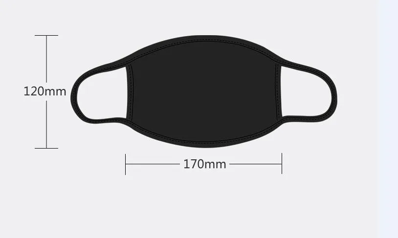 

Adult Men And Women Halloween Printed Washable Masks 3pcs Mascarilla Reutilizable Mascherine Lavabili Masque