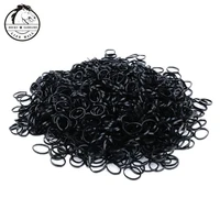 cavassion horse stable tools mane rubber band rubber bands for mane and tail brading endurable and elastic band
