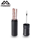 Набор для ремонта бескамерных шин Mosodo, пробка для сверления и прокола шин, запасные резиновые полосы, аксессуары для ремонта горных и дорожных велосипедов